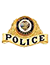 State Seal with Lettering “Police” 