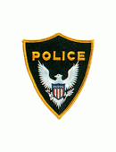 Police, White Eagle, Brown Background