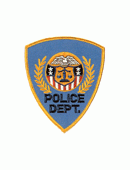 Police Dept. Medium Blue Background