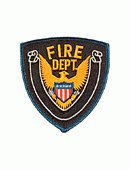 Fire Dept., Gold Eagle, White Ribbon