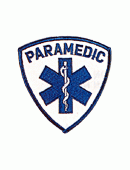 Paramedic with Star of Life, Tear Drop