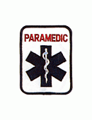Paramedic with Star of Life, Rectangle