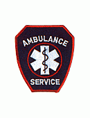 Ambulance Service, Navy Background