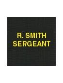 Embroidered Name Directly on Shirt – 2 Line