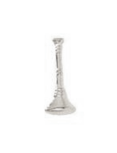 1 Bugle (Lieutenant) Cut Out 3/4" in Silver Finish