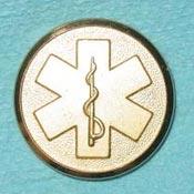 EMS Metal Button