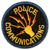 Police Communications Cap/Badge Emblem