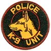 Police K9 Cap Emblem