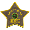 Sheriff Dept. Indiana 5 Pt Star