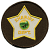 Sheriff Dept. Round Cap Emblem