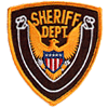 SHERIFF Uniform ID Patches 6x2 - White Lettering - Twill Backing - 20% Off